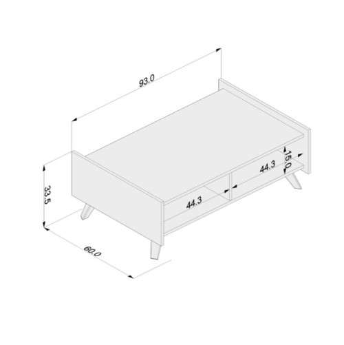 Havana Black Coffee Table