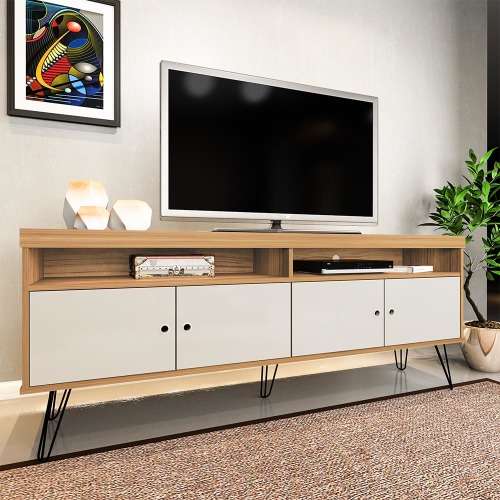 TV Unit Liberty Oak and Off White