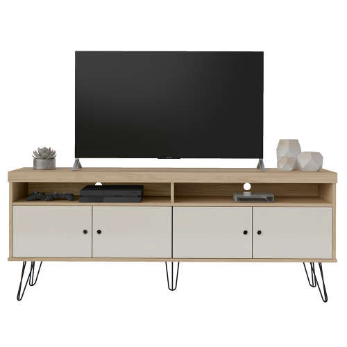 TV Unit Liberty Oak and Off White