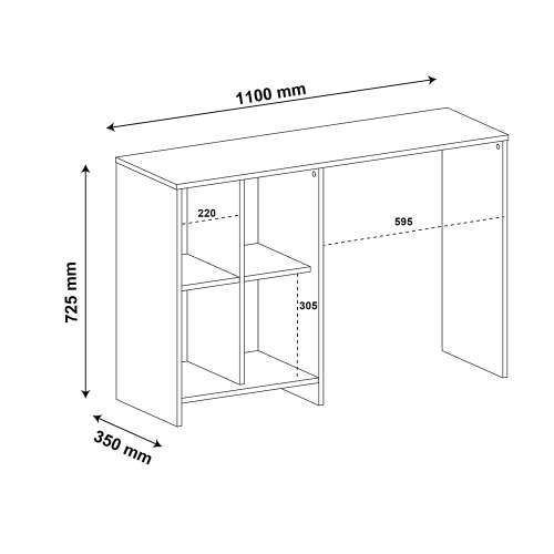 Matrix Desk Black