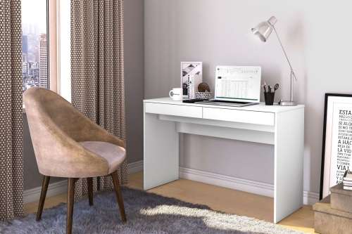 Iris White Office Desk