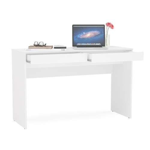 Iris White Office Desk