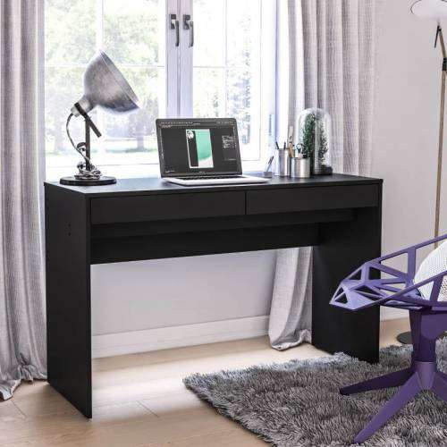 Iris Black Office Desk