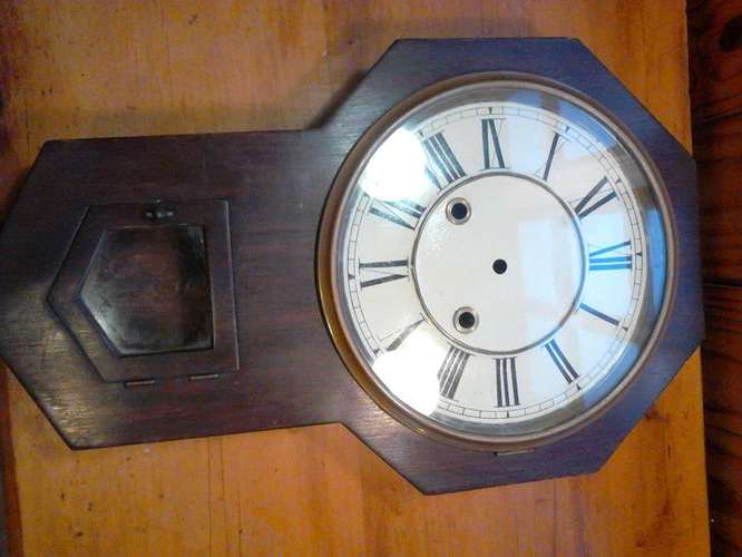Old style clock case.
