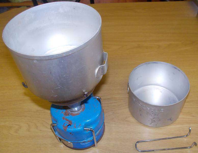 Globetrotter gas stove.