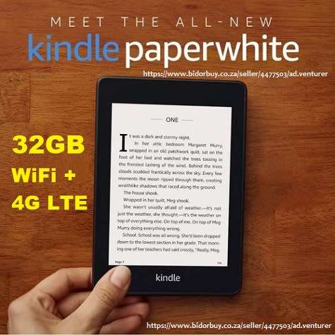 Amazon Kindle Paperwhite  32GB, Wi-Fi, 4G LTE (10 Generation)