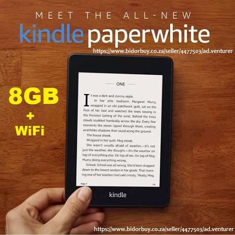 Amazon Kindle Paperwhite 8GB, WiFi (10 Generation) (Colour: Twilight Blue)