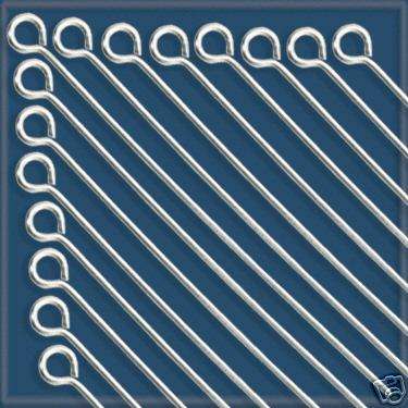 Eyepins Silver - Pack of 200