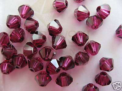 Swarovski Bead bicone 4mm fuschia