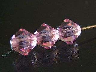 Swarovski 5mm light rose