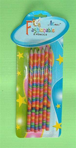 Swirl Pencils, 6 per pack