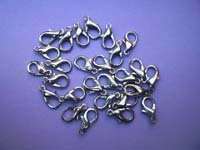 Lobster clasp nickel - Pack of 5