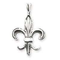 Charm Fleur de lis, 19mm- 1pc