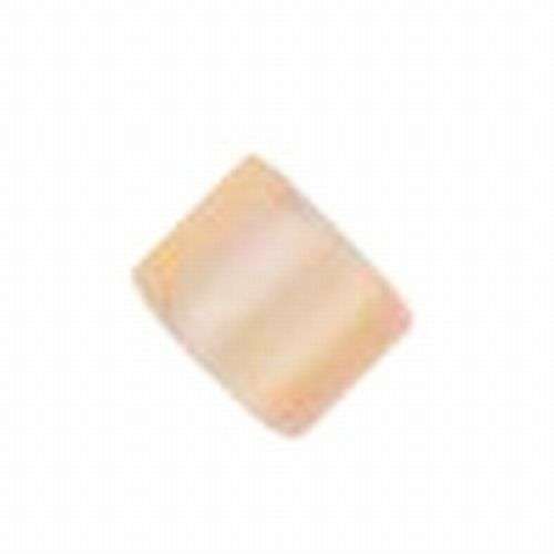 Glass Iced 4x3mm Tube peach