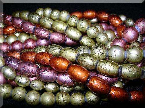 "Speckled/Splashed Glass Mania" - Pack of 15