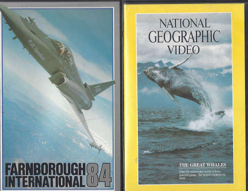 11 NATIONAL GEOGRAPHIC & OTHER DOCUMENTARY MOVIES VHS TAPES IN EXCELLENT CONDITION