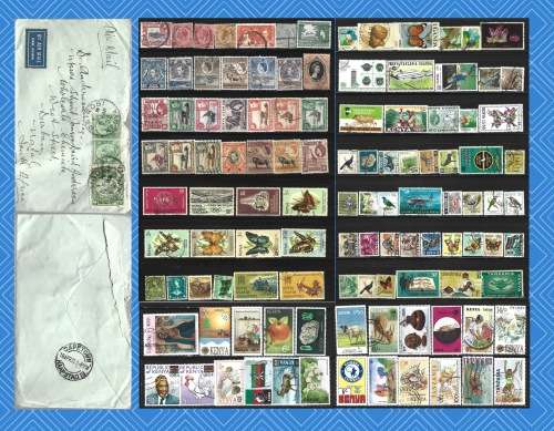 Kenya Uganda Tanganyika Early/Modern Collection Used Part Set+1932 Postal Used Airmail cover FDC0384
