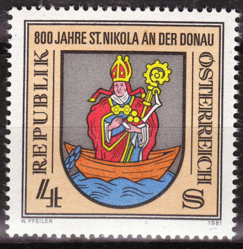 AUSTRIA 1981 UNMOUNTED MINT SG#1921 ST. NIKOLA-ON-DANUBE