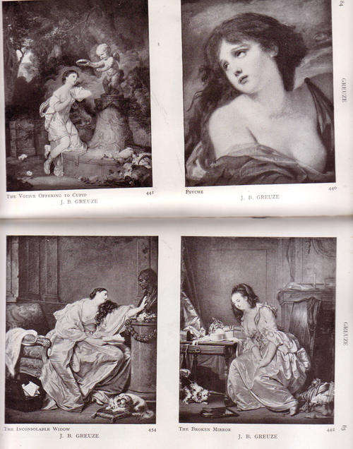 ART 1949 ANTIQUE CATALOGUE PICTURES AND DRAWINGS 100s OF ILLUSTRATIONS