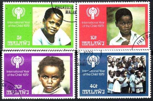 MALAWI 1979 INTERNATIONAL TEAR OF THE CHILD COMPLETE USED SET SG602-5