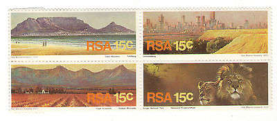 SOUTH AFRICA 1974 TOURISM PUBLICITY BLOCK SG385-91 COMPLETE UNMOUNTED MINT SET 410