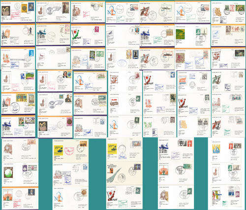 57 LUFTHANSA FIRST FLIGHT COVERS