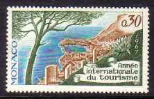 MONACO -  1967 - EXPO - MONACO PAVILION - UNMOUNTED MINT #663 - COMPLETE SET