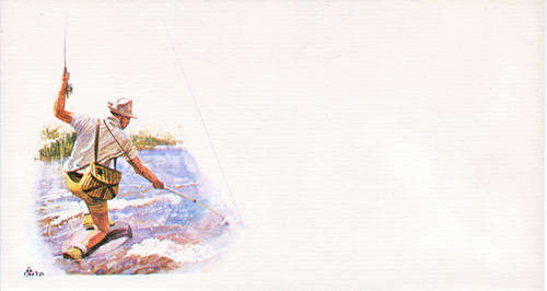 UNSERVICED FIRST DAY COVER OF TRANSKEI 1.21 FISHING FLY