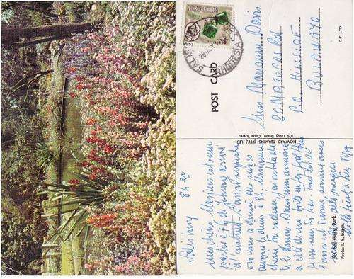 RHODESIA PICTURE POSTCARD of SALISBURY PARK 1968 POSTALLY USED