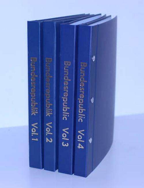 BUNDESREPUBLIK DEUTSCHLAND 1949-2006 NEW ALBUM  - PRE-PRINTED 526 COLOUR PAGES