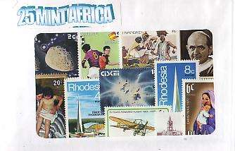 AFRICA 25 MINT STAMP PACKET FOR CHARITY