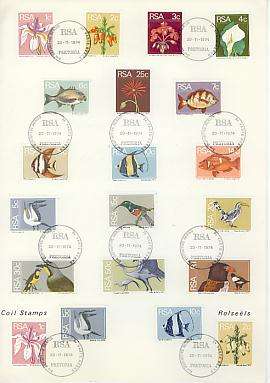 SA 2nd DEFINITIVE SERIES FIRST DAY COVER FAUNA AND FLORA