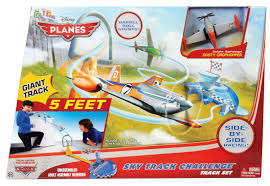 Disney Planes Sky Track Challenge Track Set 5 Feet! Race Side By Side Mattel
