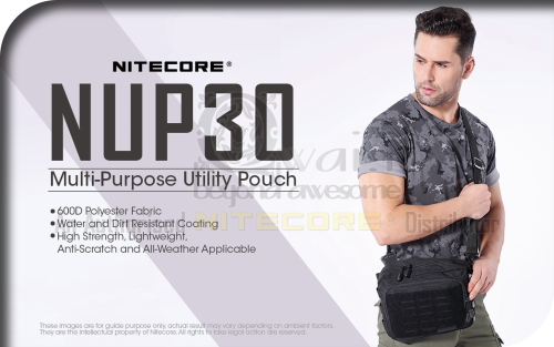 NITECORE NUP30 Multi-Purpose Utility Pouch
