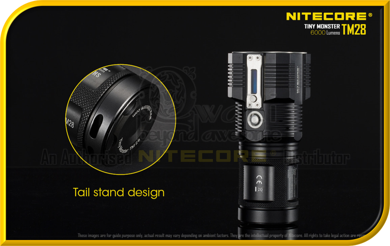 NITECORE TM28 Tiny Monster Supreme Performance SearchLight (6,000 Lumens)