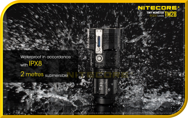 NITECORE TM28 Tiny Monster Supreme Performance SearchLight (6,000 Lumens)