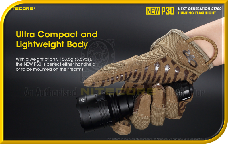 NITECORE P30 Next Generation Hunting Flashlight (1,000 Lumens)