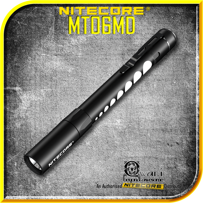 NITECORE MT06MD LED Pocket Medical Penlight (180 Lumens)