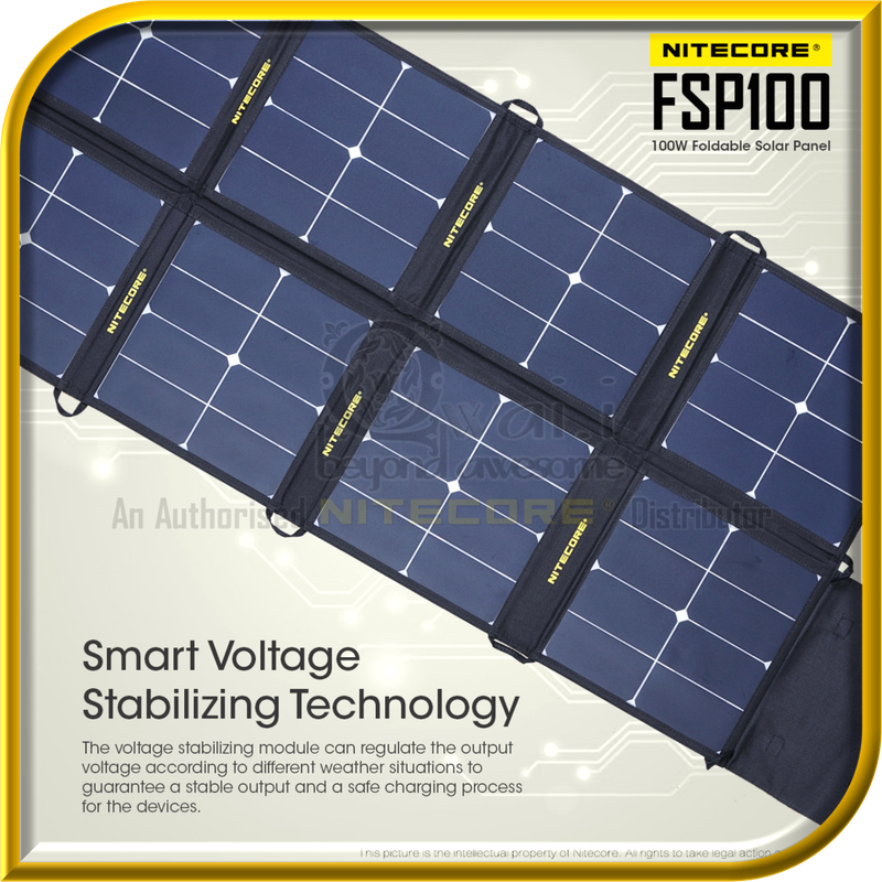 NITECORE FSP100 100W Foldable Solar Panel