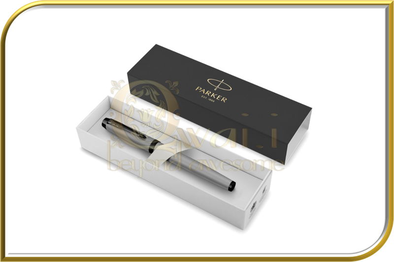 PARKER IM MONOCHROME Fountain Pen - Matt Grey PVD Finish