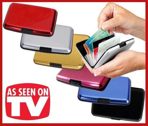Aluminium Credit Card Wallet