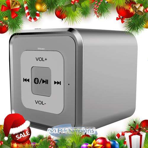 TEAC Mini Bluetooth Sound Cube (SILVER) - CHRISTMAS SPECIAL