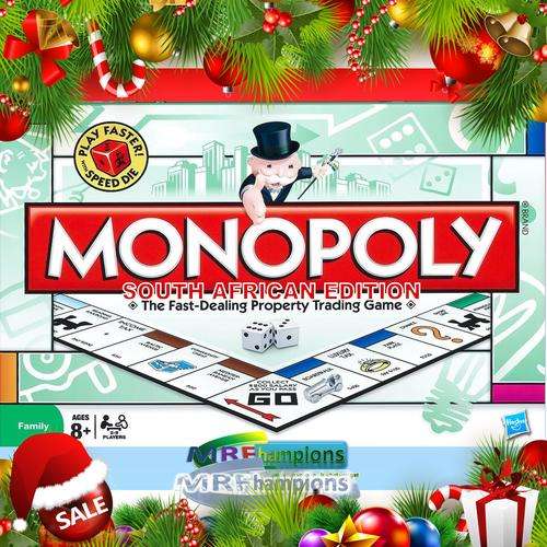 Monopoly Board Game: South African Edition