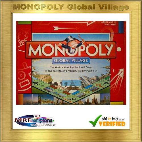 Monopoly Board Game- Global Village