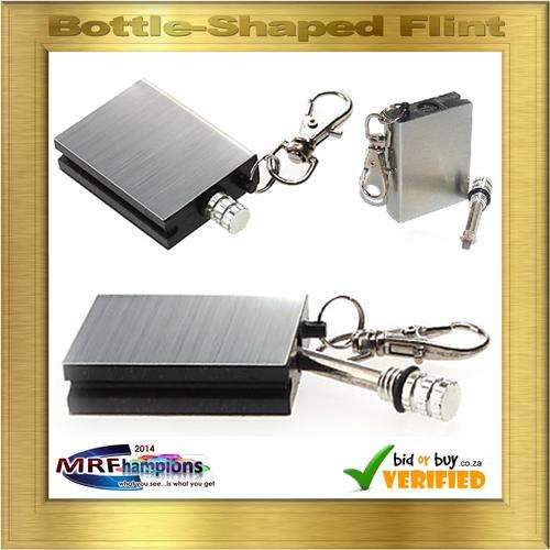 Bottle Shaped Survival Flint with Waterproof Fire Starter Match