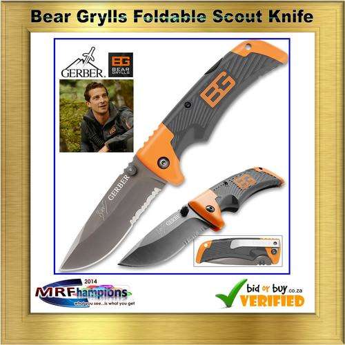 GERBER BEAR GRYLLS Foldable Scout Knife
