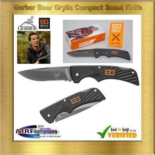 GERBER BEAR GRYLLS Foldable Compact Scout Knife