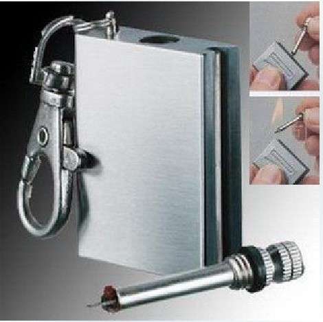 Bottle Shaped Survival Flint with Waterproof Fire Starter Match