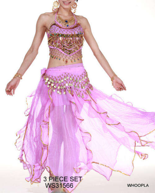 BELLY DANCE 3 PIECE OUTFIT