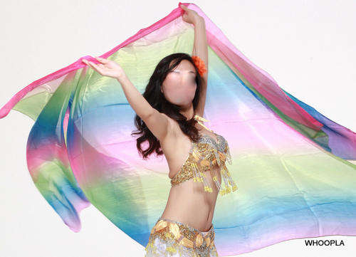 BELLY DANCE GRADUATED VEIL.